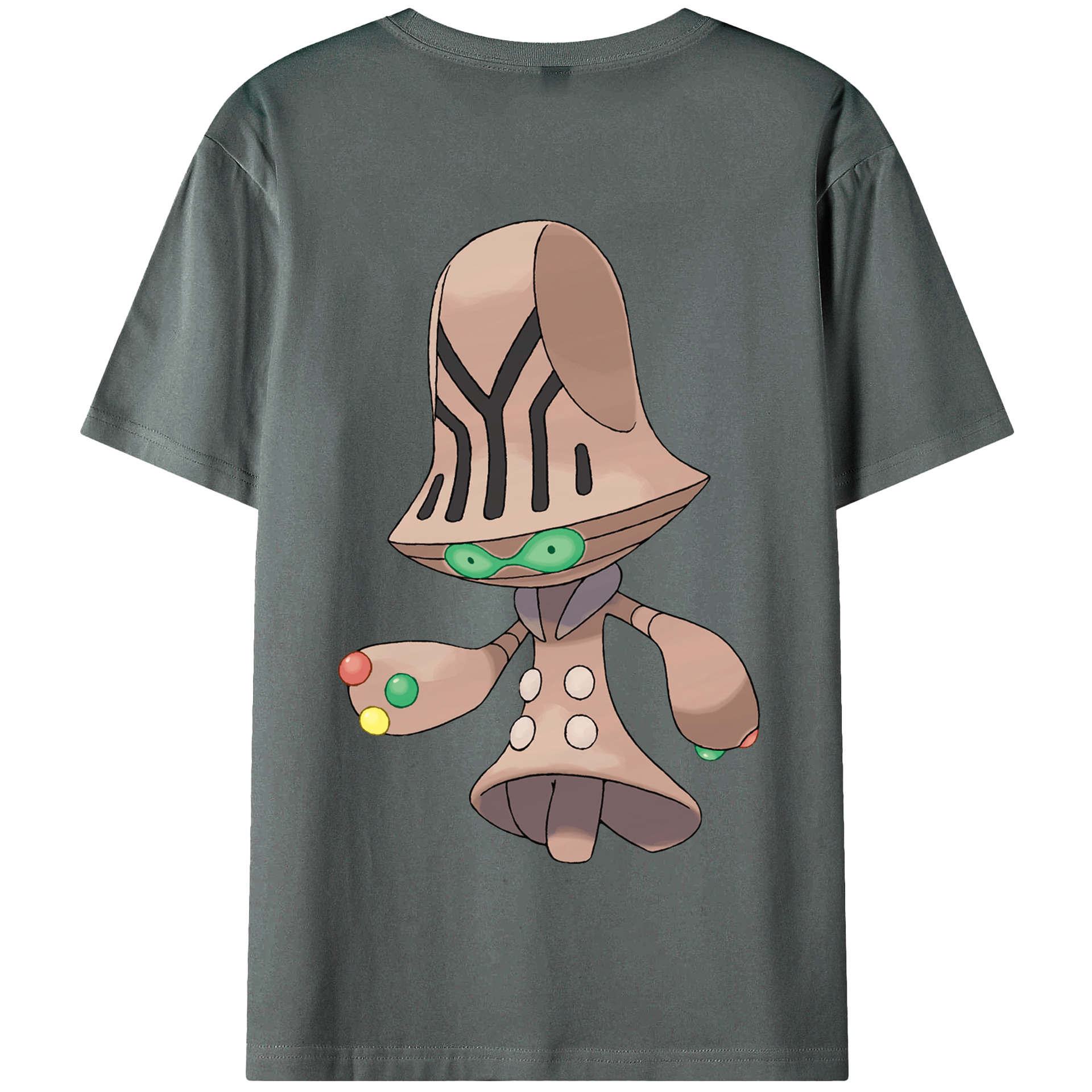 （画像用） ポケットモンスター Pokémon 綿100％半袖Tシャツ（背面プリント）